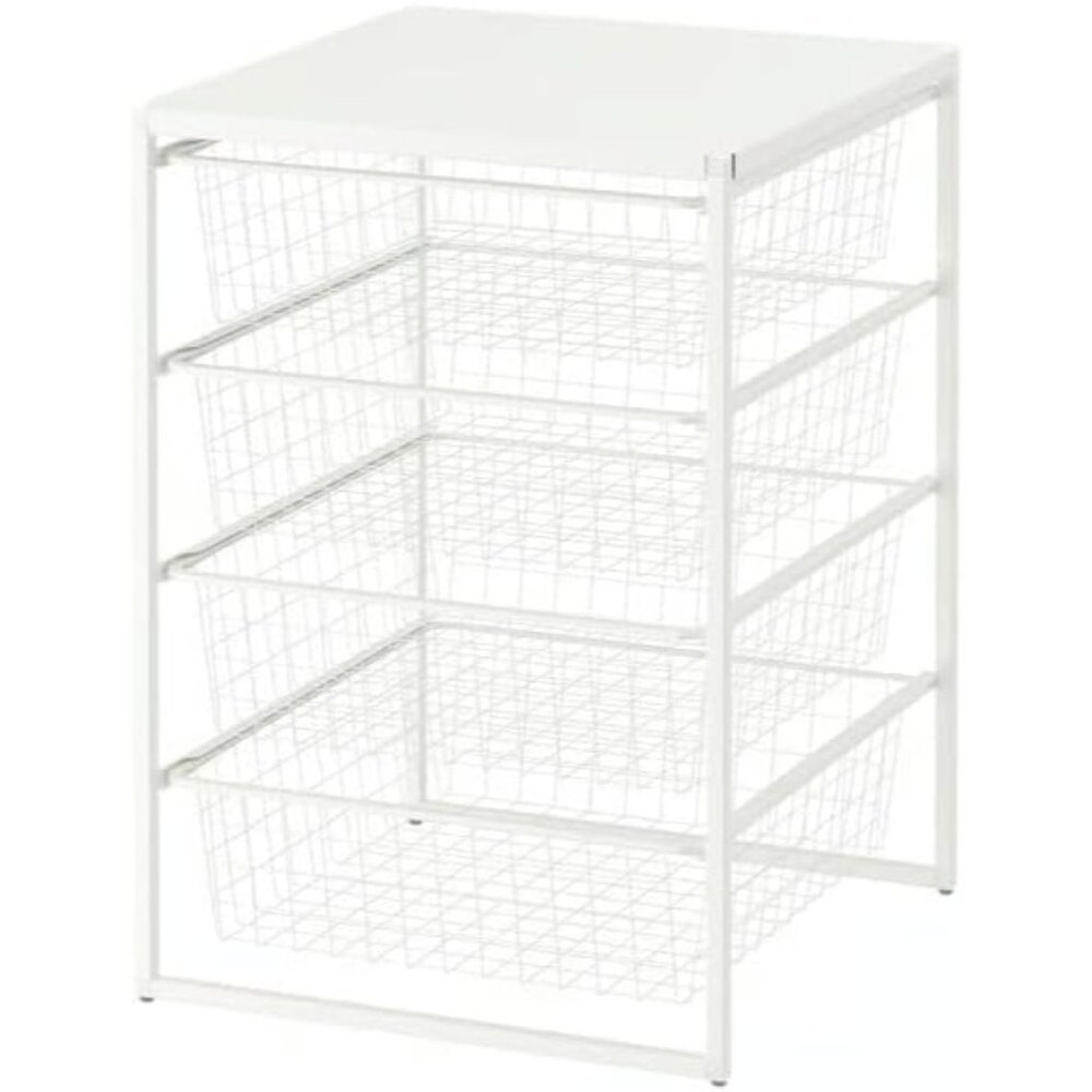 JONAXEL Storage combination, white, 19 5/8x20 1/8x27 1/2 "
